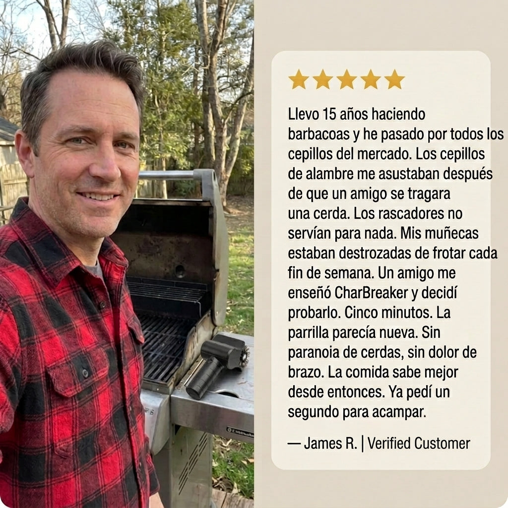 GrillSafe™ — Limpieza Segura Para tu Parrilla