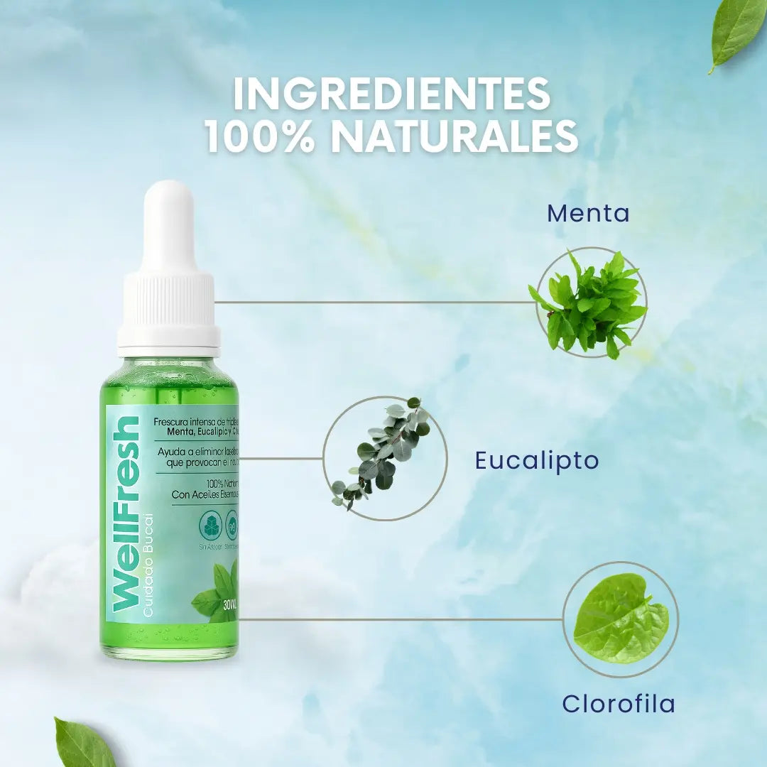 WELL FRESH™ elimina mal aliento