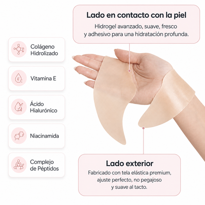 3x1 DermaLiss® - parches anti-arrugas con hidrocoloide