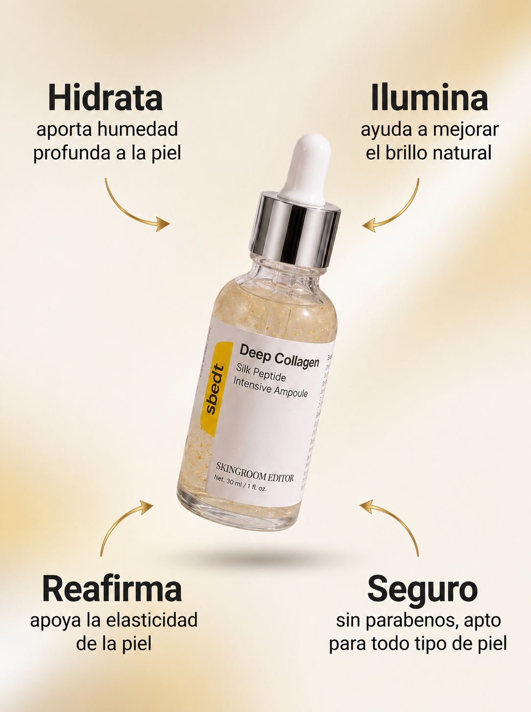 Deep Collagen — Adiós Piel Apagada y Flácida