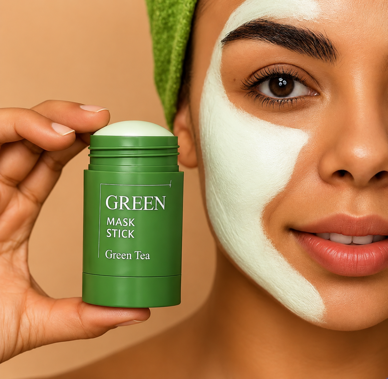 Mascarilla Natural Limpiadora te verde