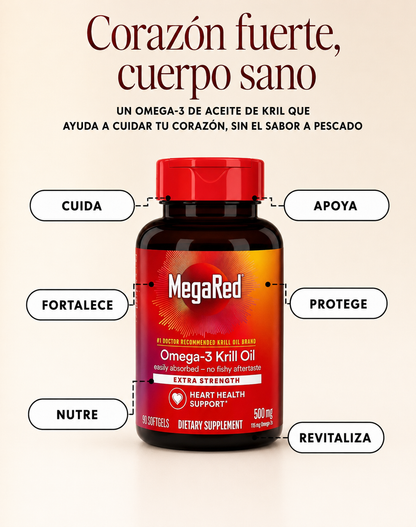 MEGARED OMEGA-3 Fish & Krill Oil