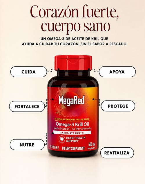 MEGARED OMEGA-3 Fish & Krill Oil
