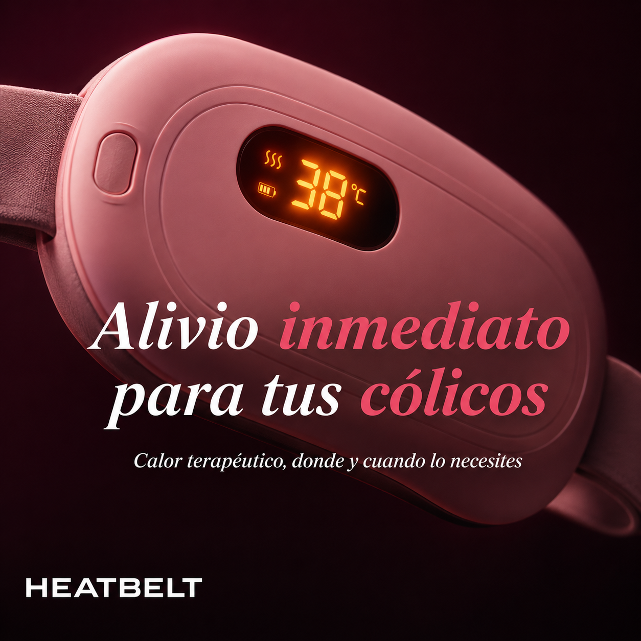 HeatBelt — Cinturón de Calor Terapéutico Portátil