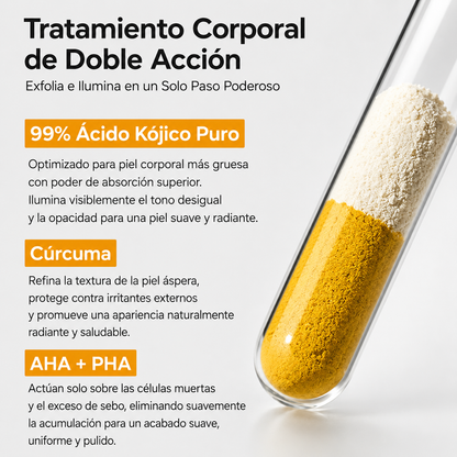 Dr. Melaxin Peel Shot™ Exfoliante Corporal Kojic + Turmeric