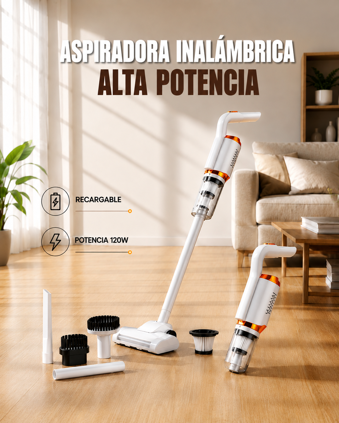 ASPIRADORA 2 EN 1