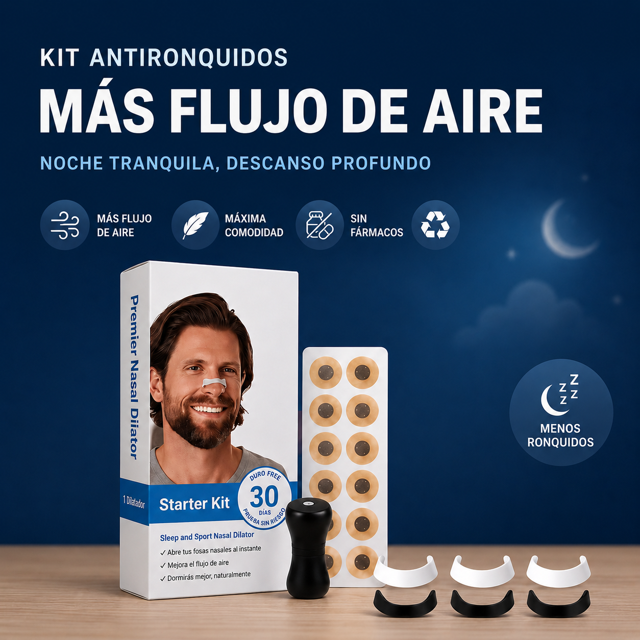 BANDA NASAL MAGNETICA X30 IMANES