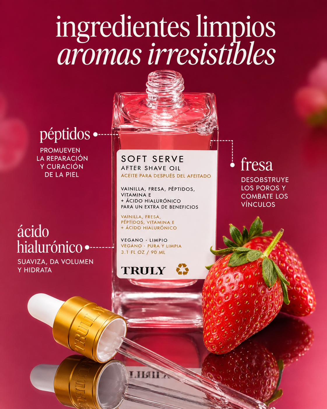 Truly SOFT SERVE AFTER SHAVE OIL