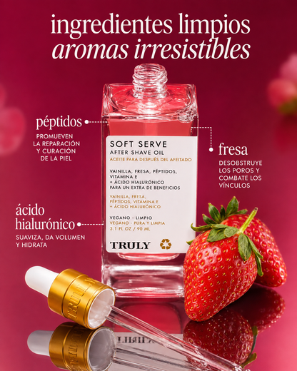 Truly SOFT SERVE AFTER SHAVE OIL