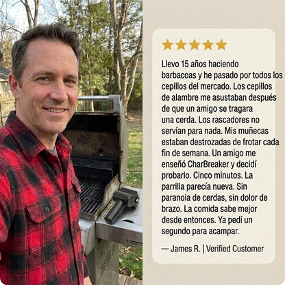 GrillSafe™ — Limpieza Segura Para tu Parrilla