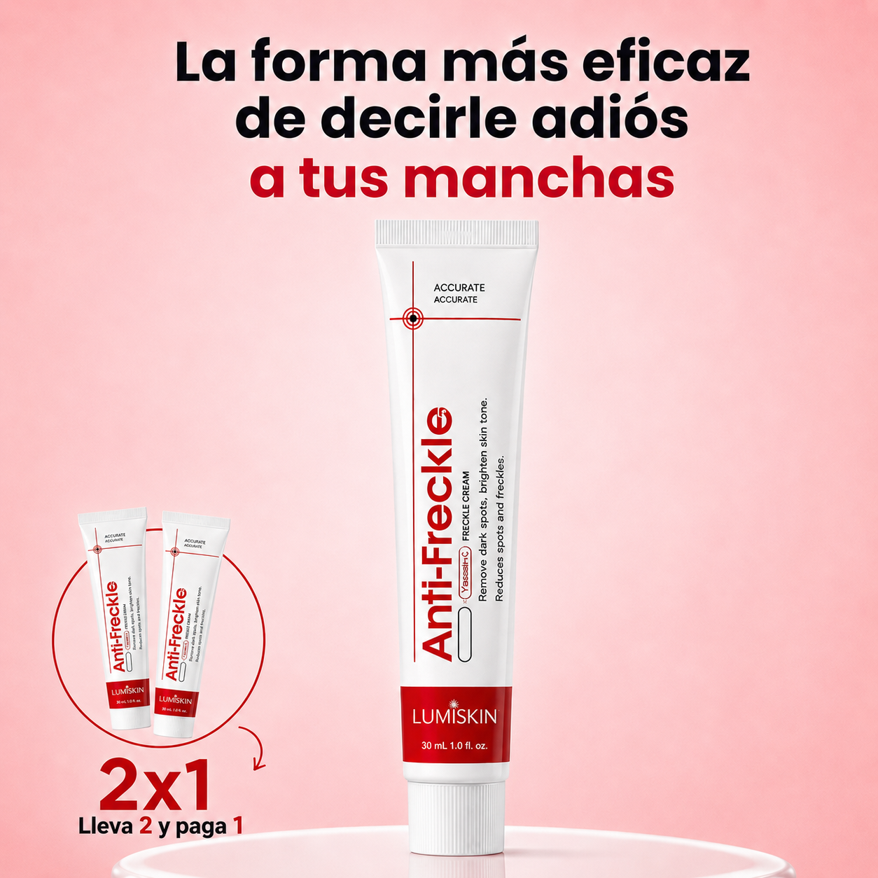 2x1 LumiSkin™ — Crema Anti-Manchas Iluminadora Facial