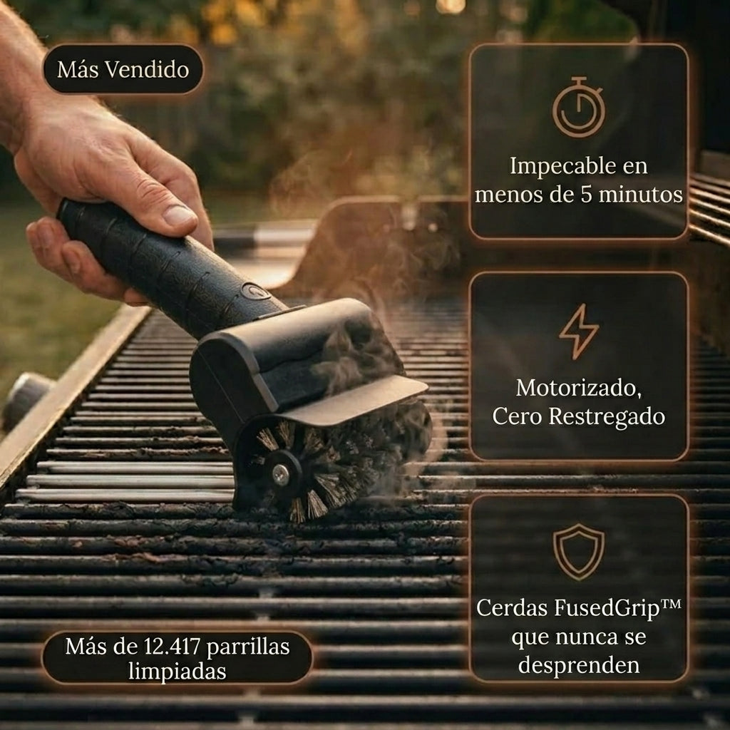 GrillSafe™ — Limpieza Segura Para tu Parrilla
