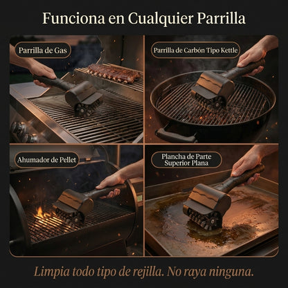 GrillSafe™ — Limpieza Segura Para tu Parrilla