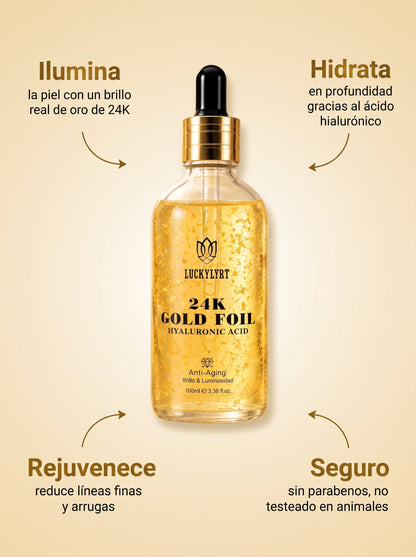 2 X 1 Serum 24k Gold - Elimina las manchas de tu cara en 7 días.