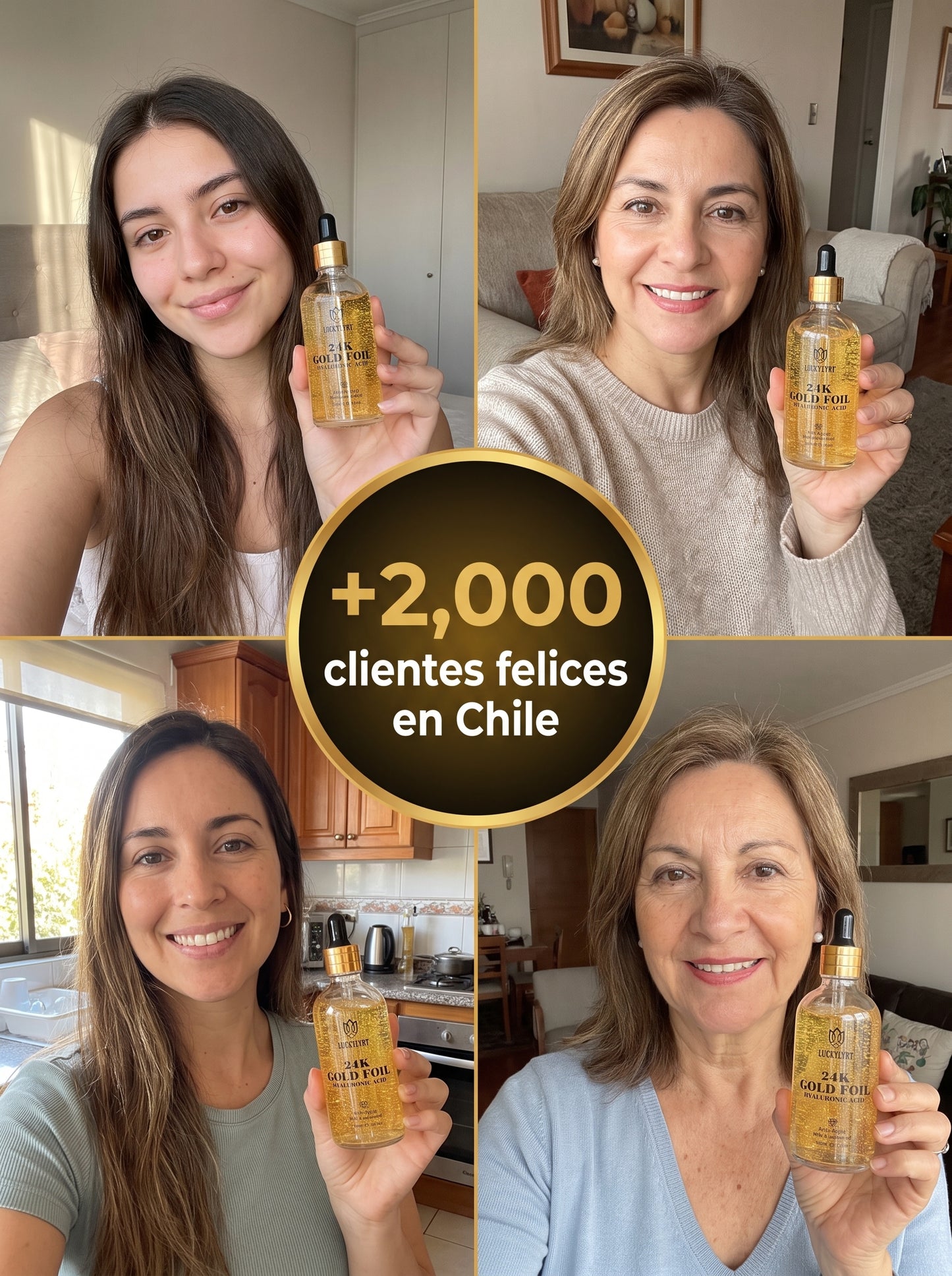 2 X 1 Serum 24k Gold - Elimina las manchas de tu cara en 7 días.