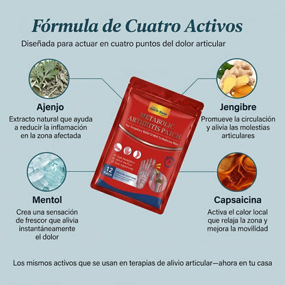 3X1 - AlivioMax™ Parche para artritis