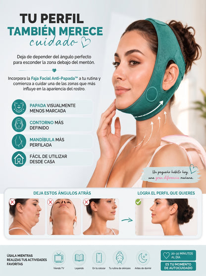 VLine Lift® — Faja Reafirmante Anti-Papada