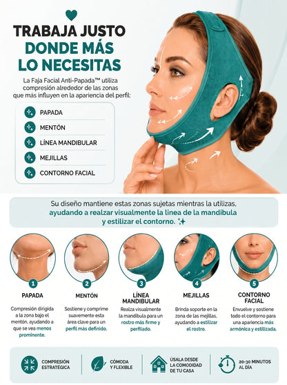 VLine Lift® — Faja Reafirmante Anti-Papada