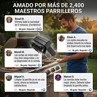 GrillSafe™ — Limpieza Segura Para tu Parrilla