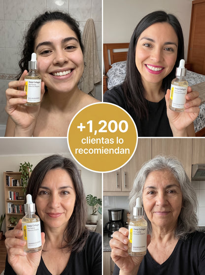 Deep Collagen — Adiós Piel Apagada y Flácida