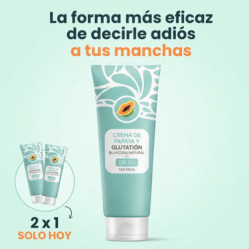 2 X 1 Lumiglow™ — Crema Iluminadora Anti-Manchas con Papaya y Glutatión